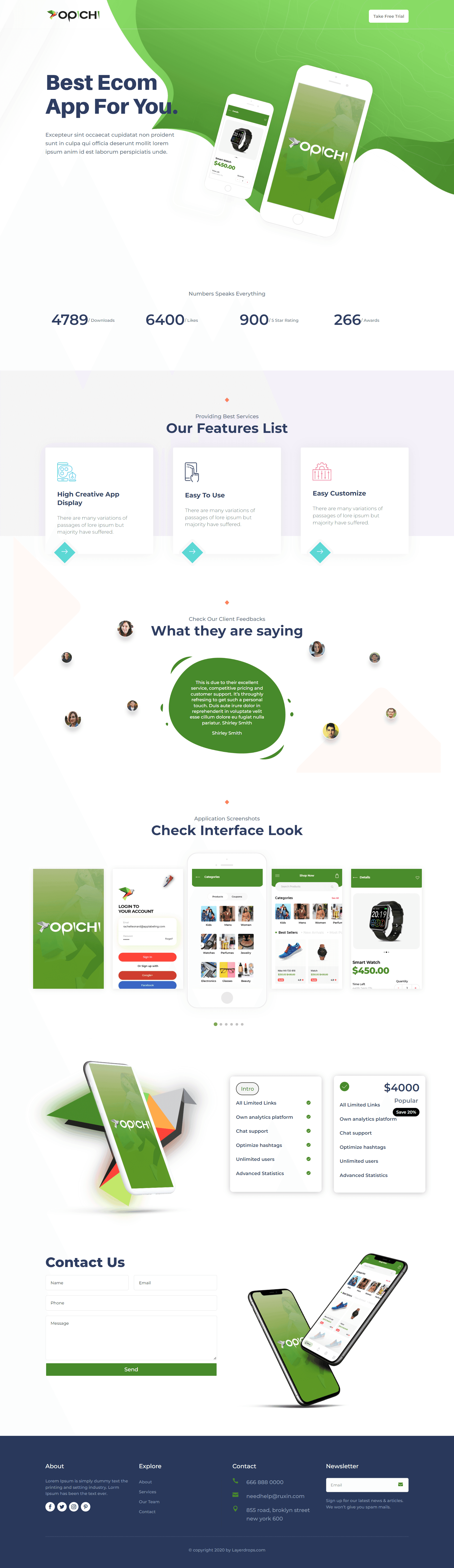 Website Extra Opichi Complete Homepage — Websites · Case Study