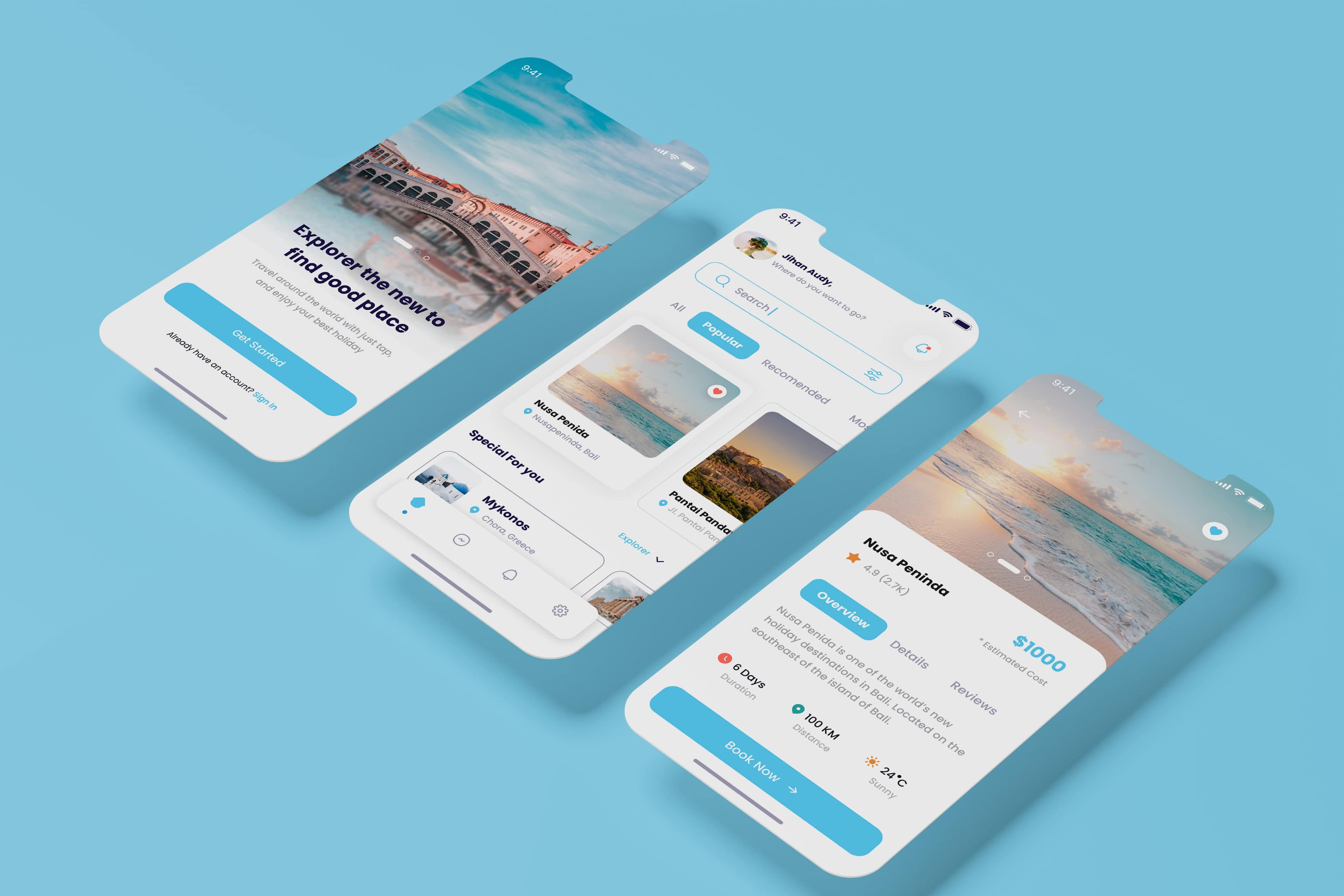 Website Extra Tavel App Page 1 — Websites · Case Study